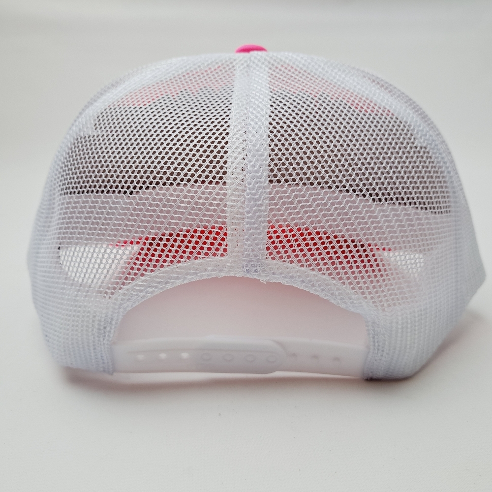 Maui Strong Women's Foam Trucker Hat Cap Mesh Snapback Pink - Picture 4 of 4